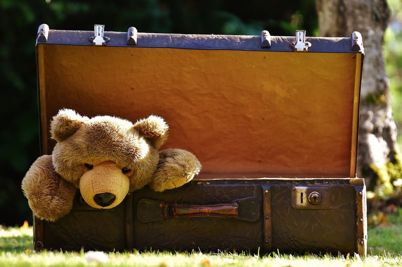 Repurposed Suitcase